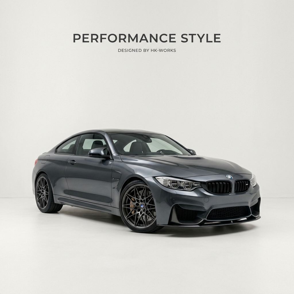 HK-Works Clean Performance Style Fahrzeugposter